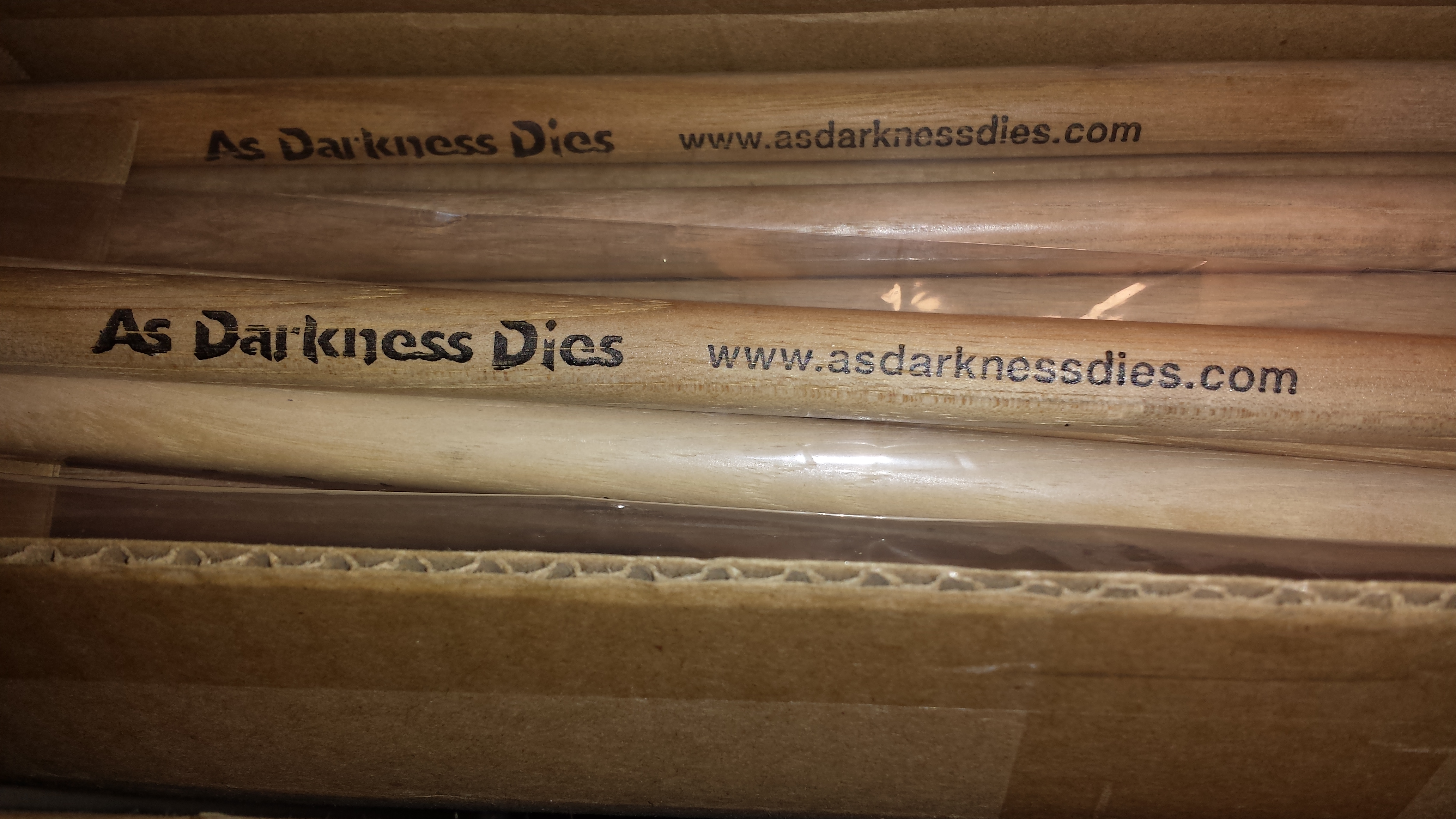 As Darkness Dies - Marc Charette - Drum Sticks - asdarknessdies.com/merch